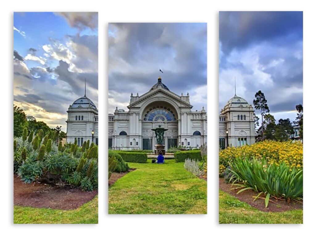Модульная картина 2247 "Дворец Мельбурн" фото 1