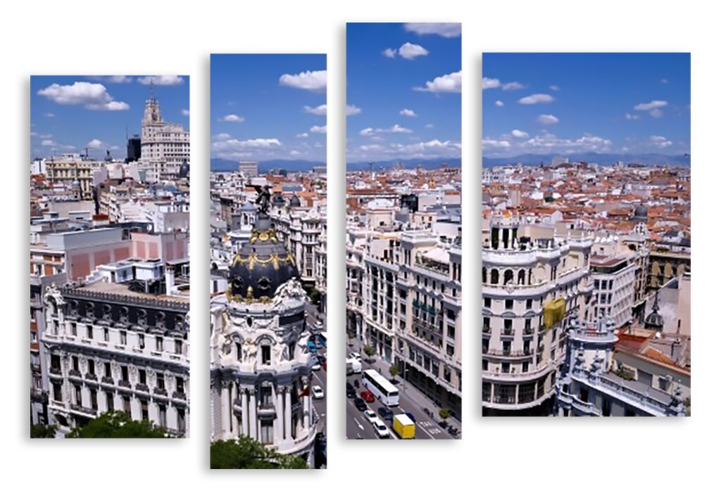 Модульная картина 2791 "Мадрид" фото 1