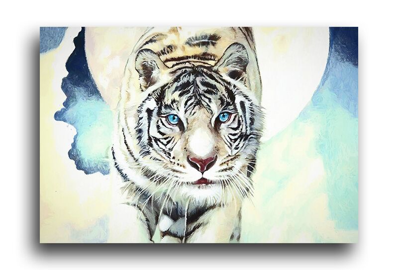 Постер 1239 "Белый тигр" фото 1