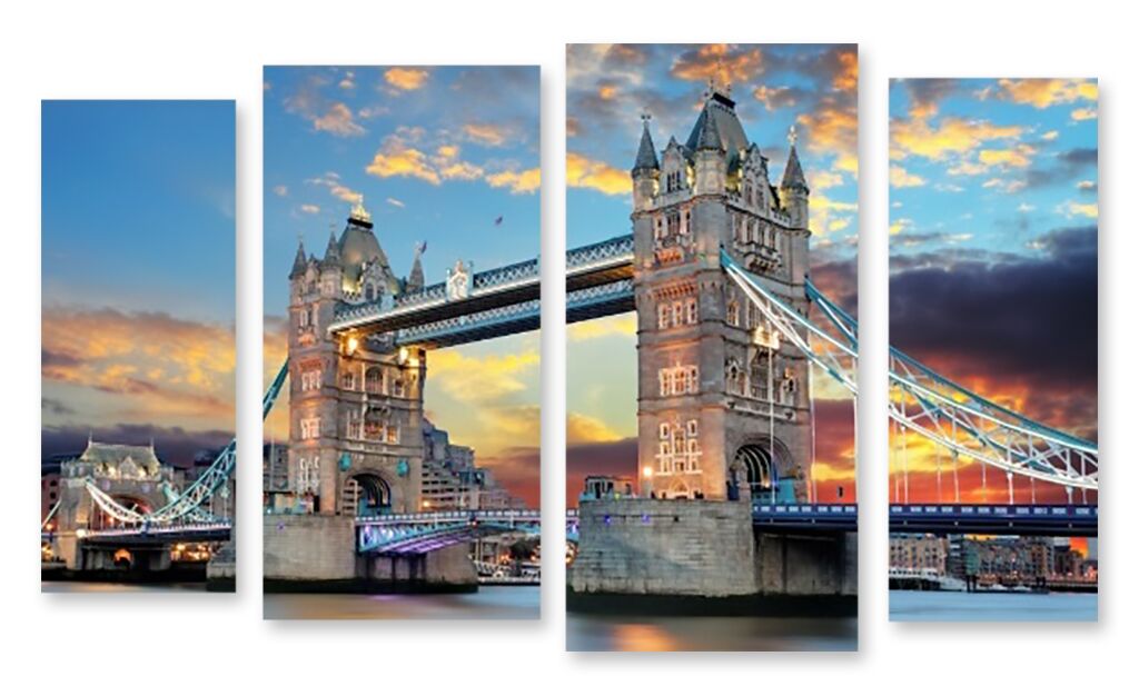Модульная картина 1546 "Лондонский мост" фото 1