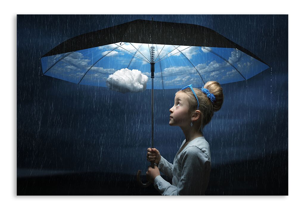 Постер 102 "Девочка под зонтом" фото 1