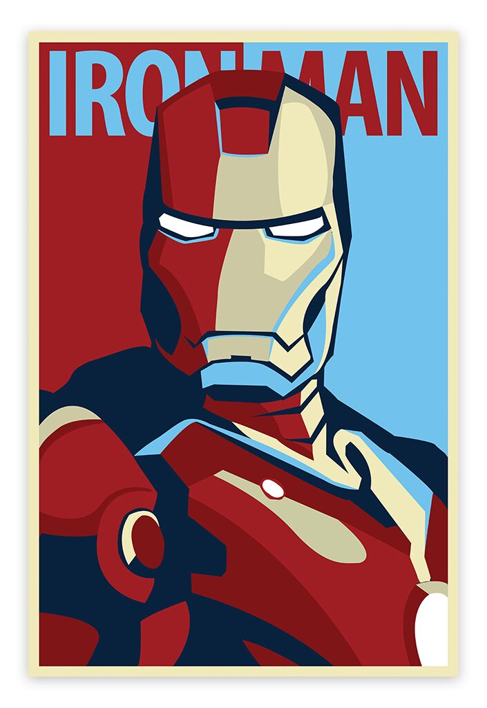 Постер 606 "Железный человек" фото 1
