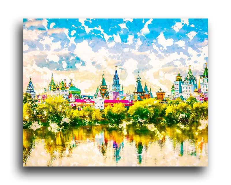 Постер 3921 "Москва красками" фото 1