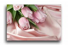 Постер 1307 "Нежные тюльпаны"