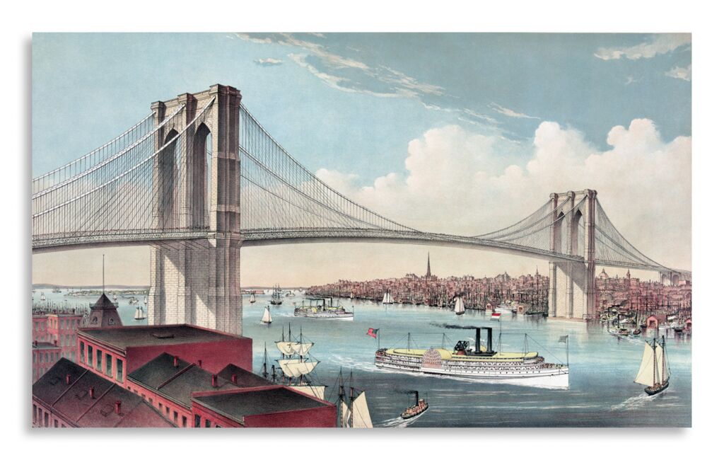 Постер 2695 "Бруклинский мост" фото 1