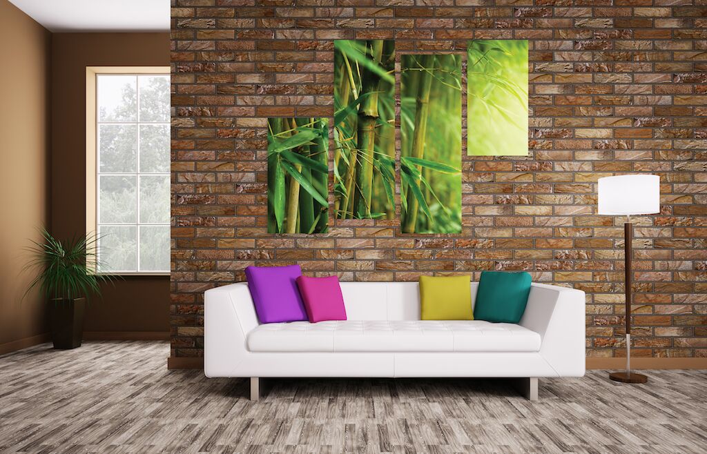 Модульная картина 155 "Бамбук" фото 4