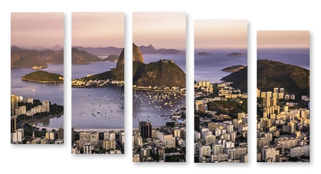 Модульная картина 2009 "Рио-де-Женейро" фото 1