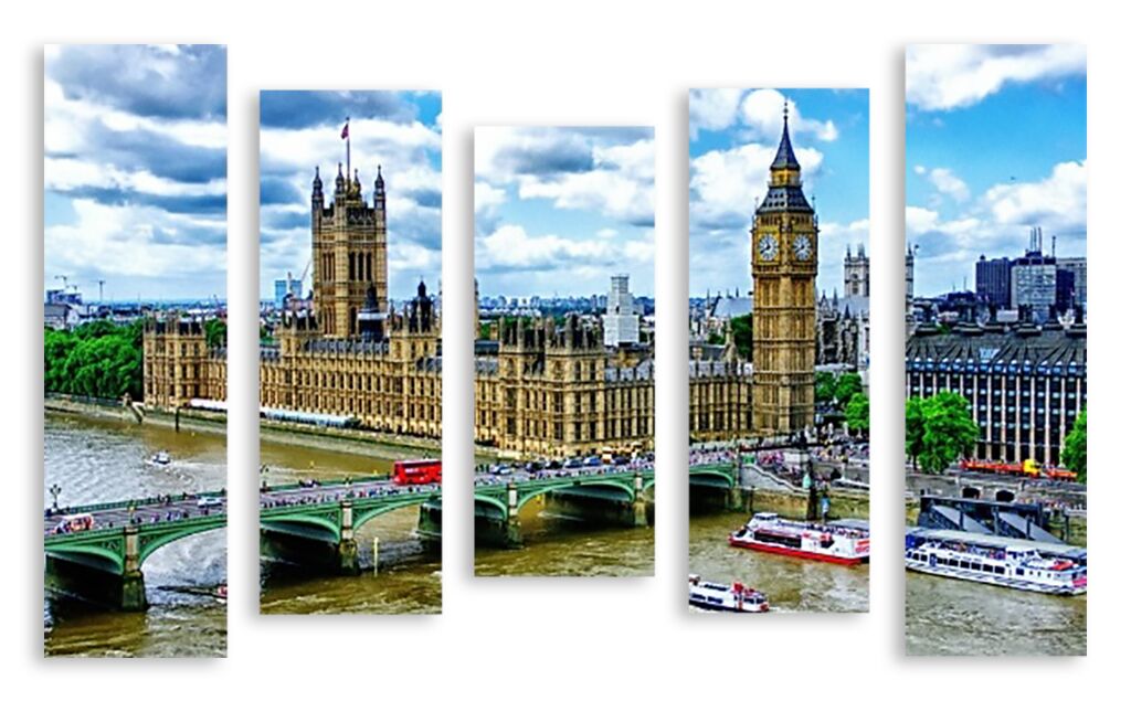 Модульная картина 2835 "Лондон" фото 1