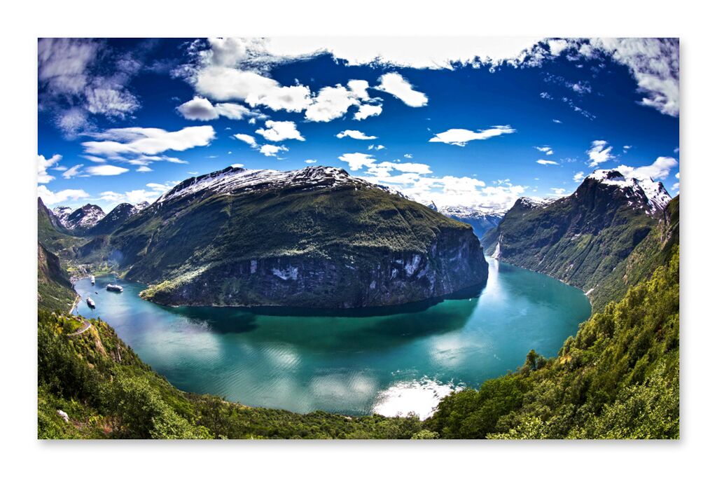 Постер 355 "Норвежское озеро" фото 1