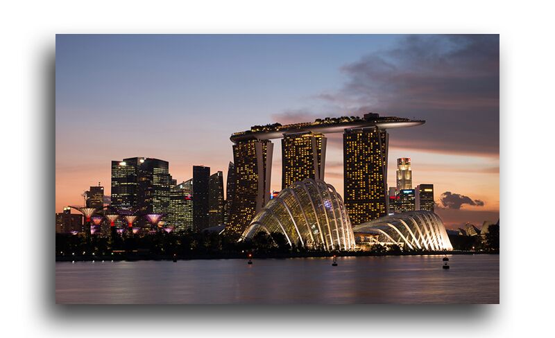 Постер 2918 "Архитектура Сингапура" фото 1