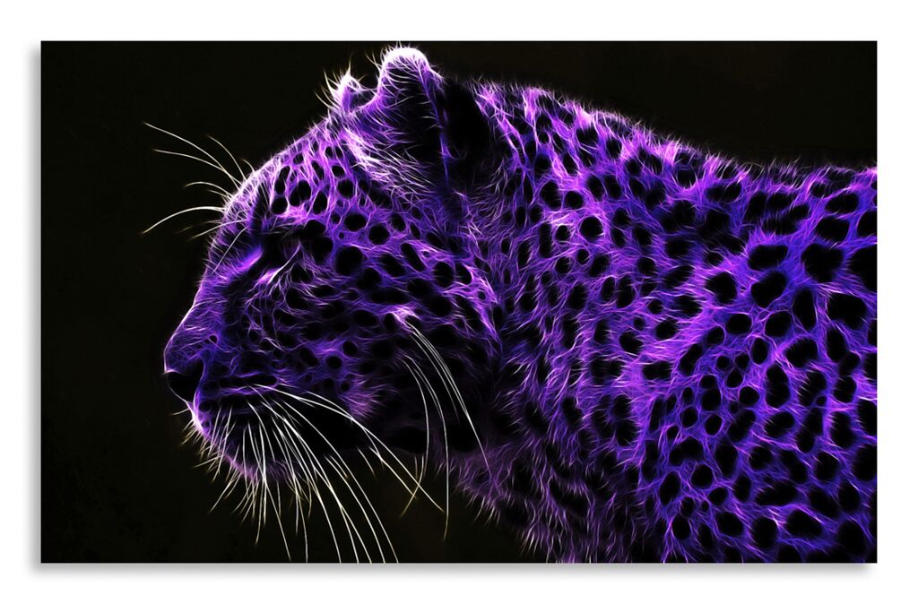 Постер 3121 "Фиолетовый тигр" фото 1
