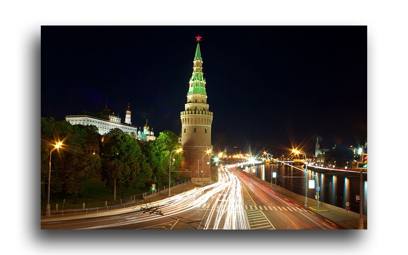 Постер 2186 "Вечерний Кремль" фото 1