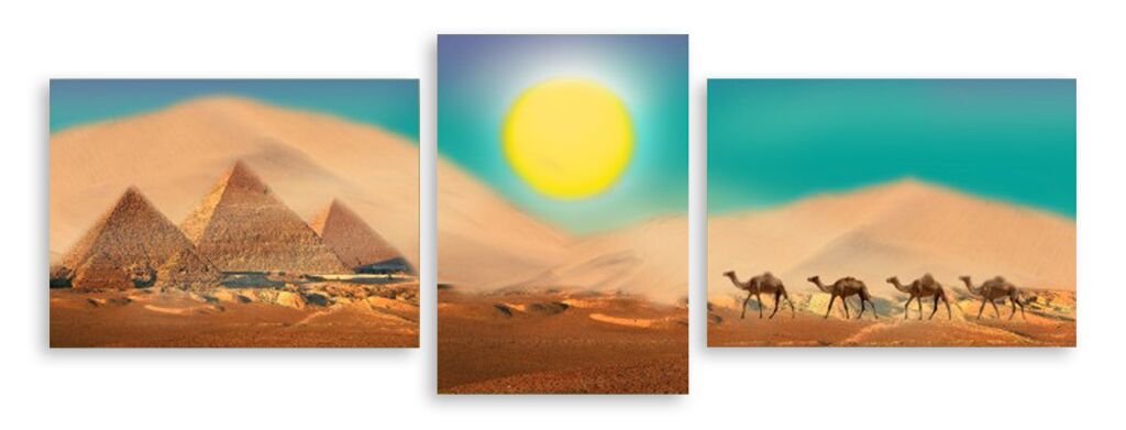 Модульная картина 5034 "Палящее солнце пустыни" фото 1