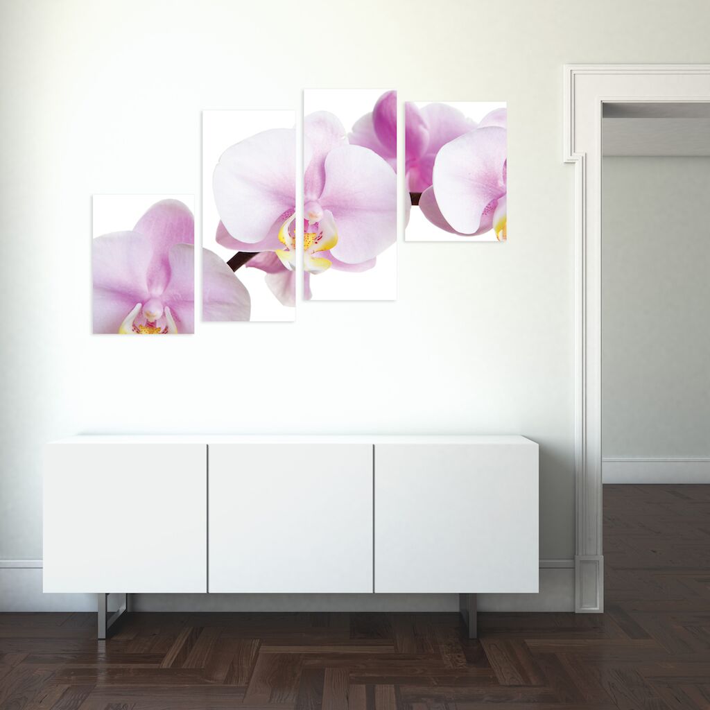 Модульная картина 232 "Розовая орхидея" фото 2