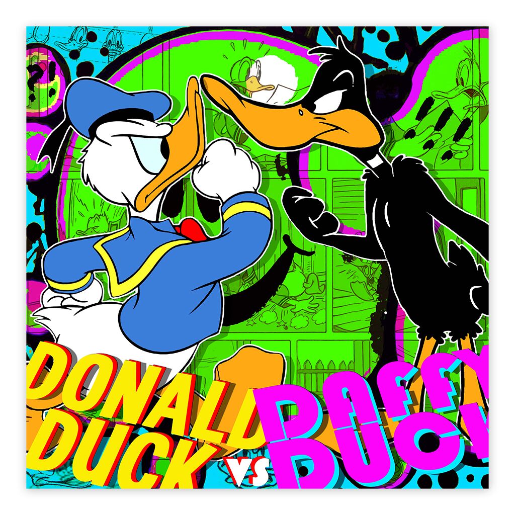 Постер 616 "Donald vs Daffy" фото 1