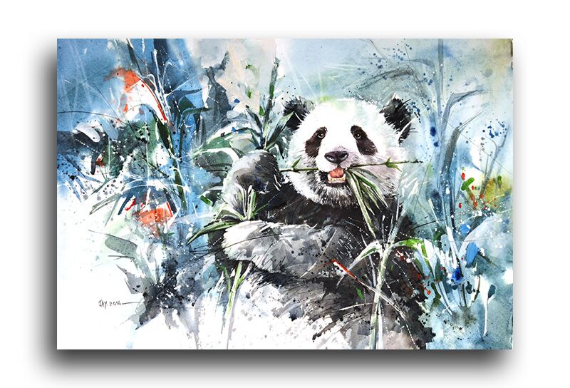 Постер 1858 "Забавная панда" фото 1