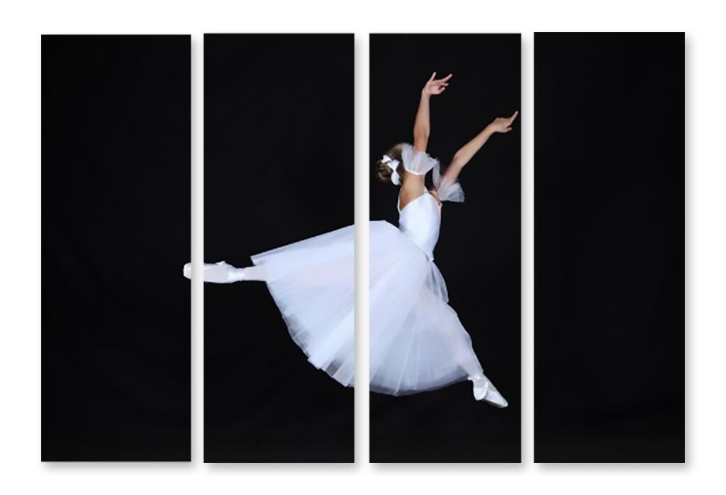Модульная картина 1344 "Прыжок балерины" фото 1
