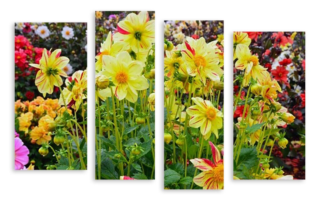 Модульная картина 3534 "Весенние цветы" фото 1