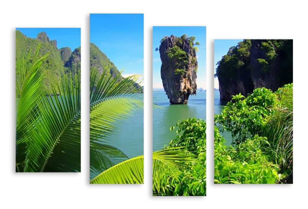 Модульная картина 3090 "Тайский пейзаж" фото 1