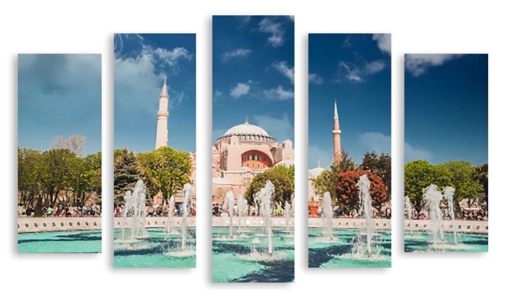 Модульная картина 5185 "Стамбул" фото 1