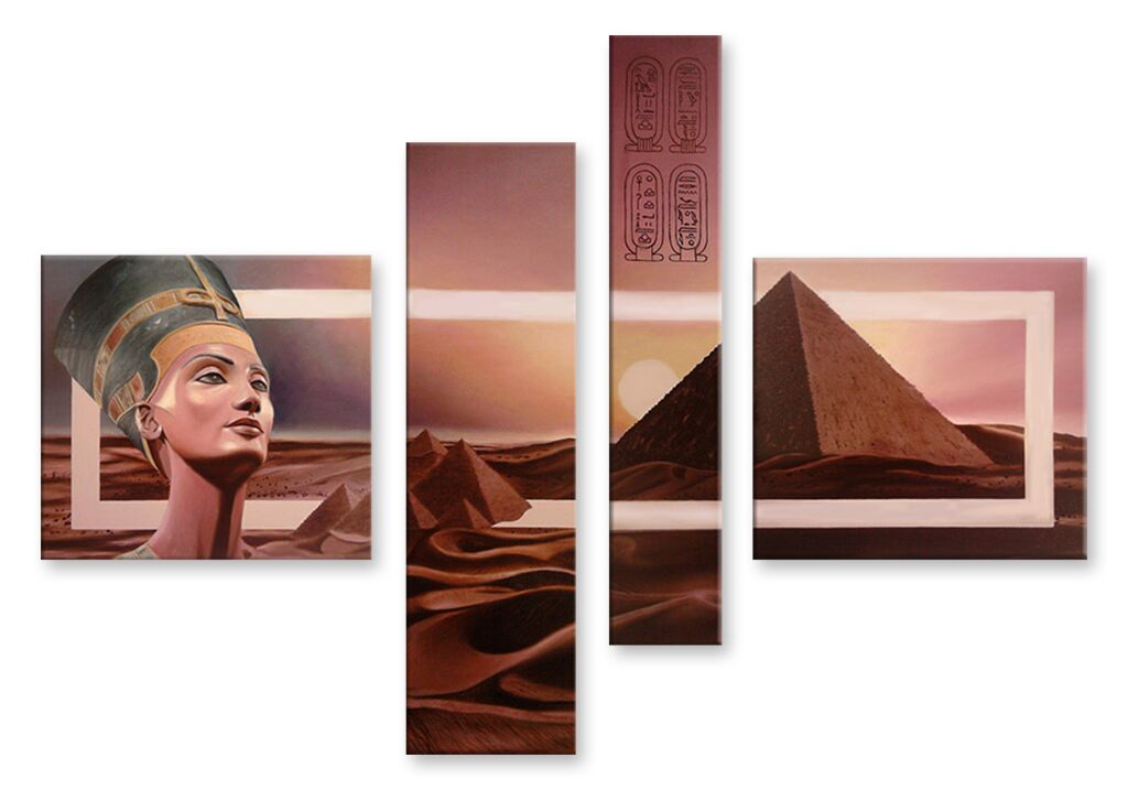 Модульная картина 1888 "Египетские пирамиды" фото 1
