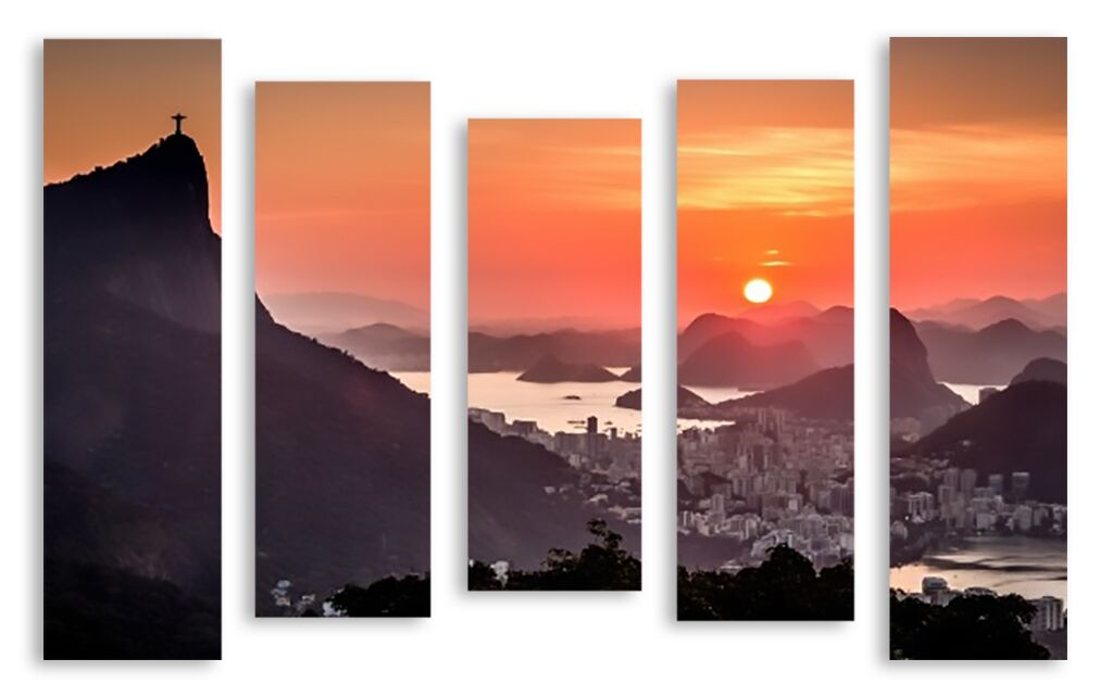Модульная картина 2483 "Рио-де-Женейро" фото 1