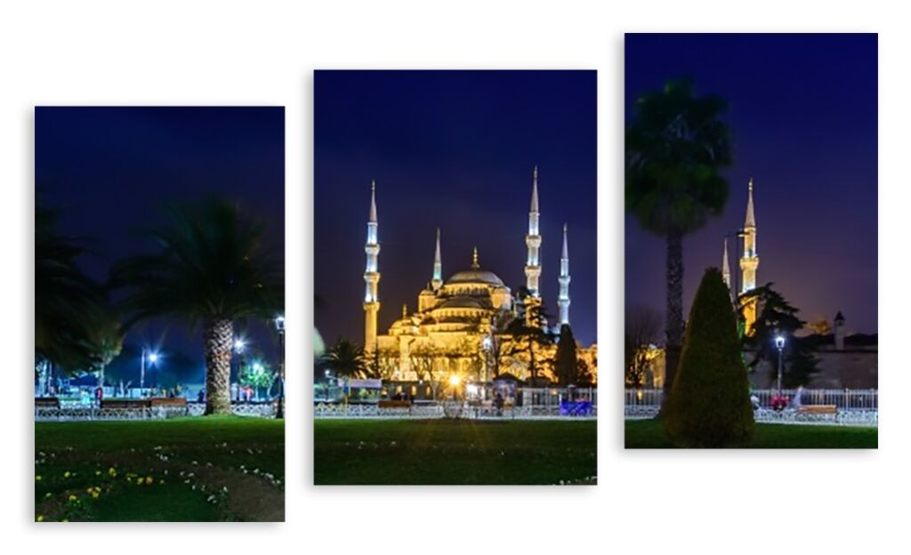Модульная картина 2136 "Мечеть" фото 1