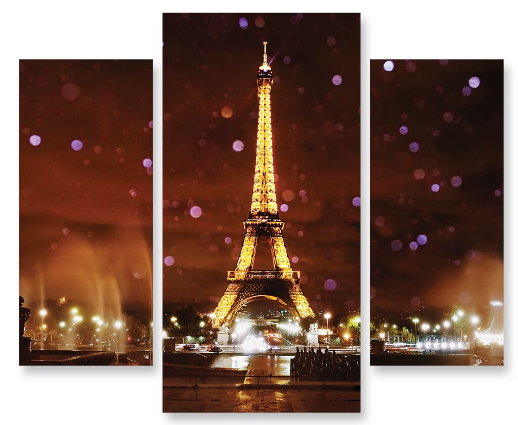 Модульная картина 262 "Париж" фото 1
