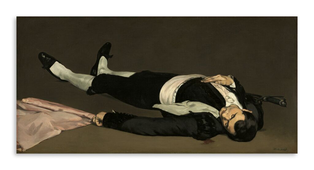 Репродукция 472 "Edouard Manet. Убитый" фото 1
