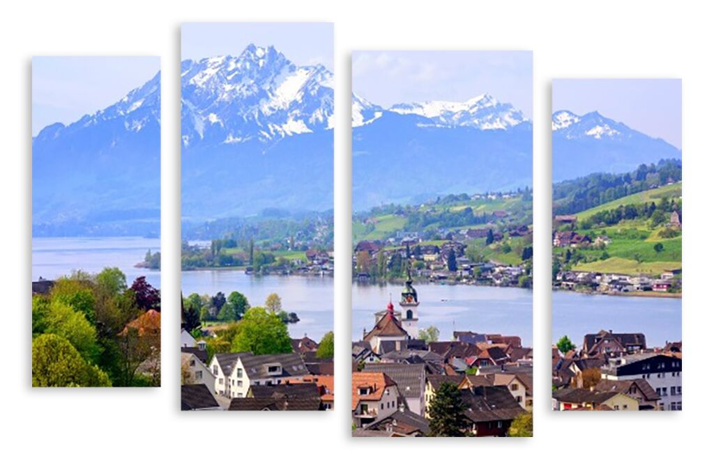 Модульная картина 3464 "Швейцария" фото 1