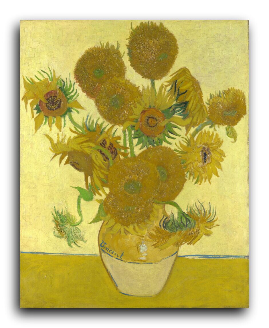 Репродукция 1494 "Подсолнухи (Sunflowers)3" фото 1