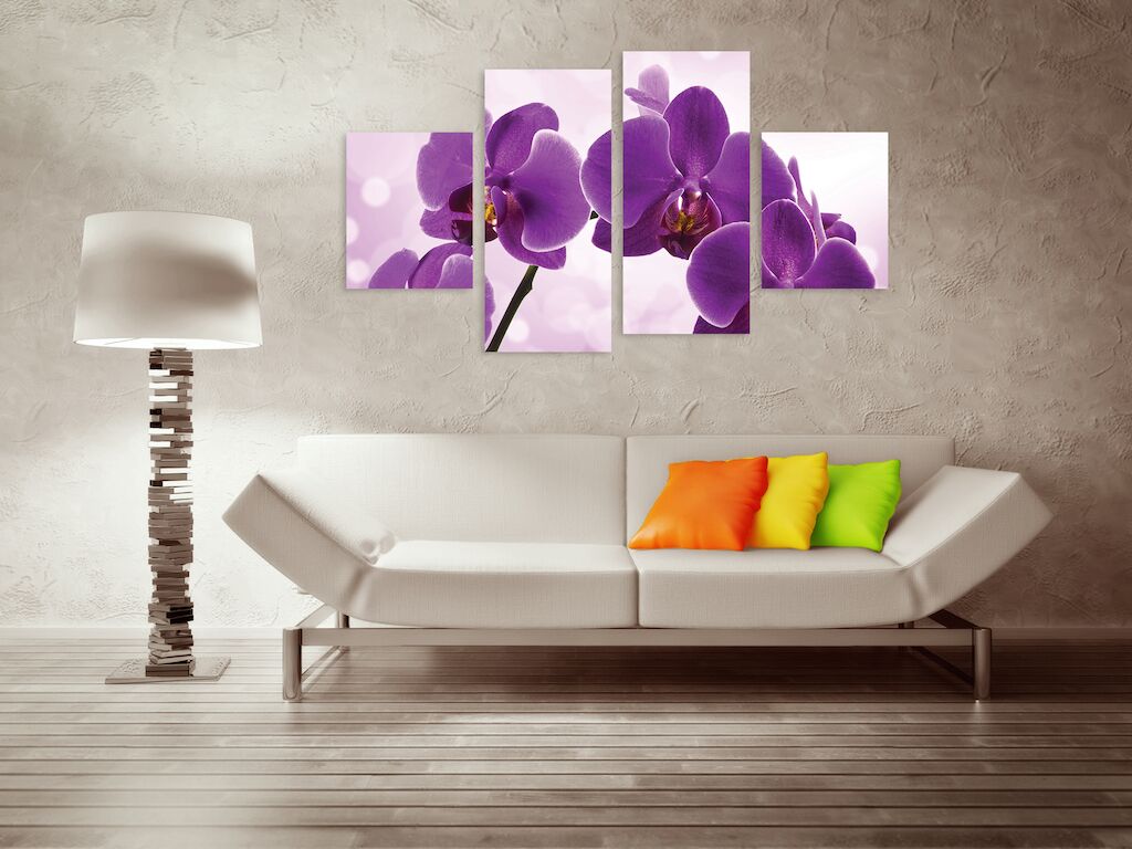 Модульная картина 148 "Орхидеи" фото 4