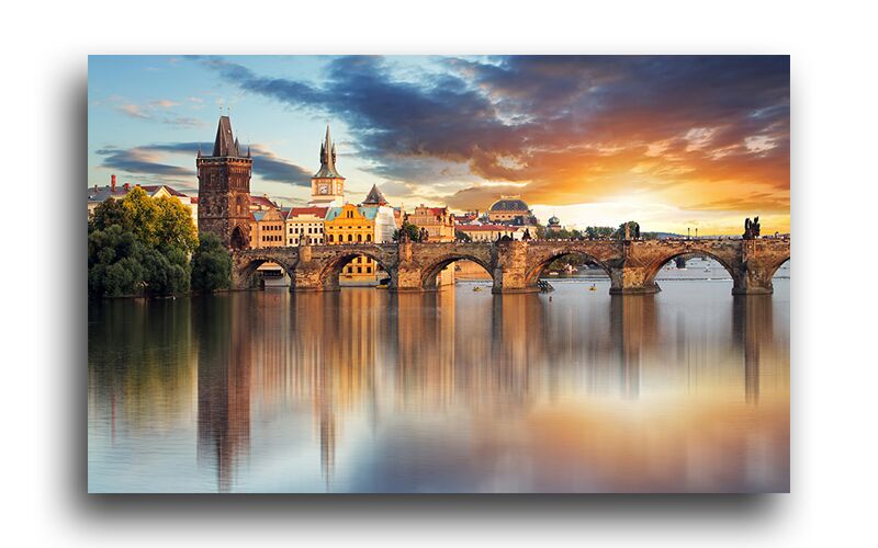 Постер 1348 "Мост в Праге" фото 1