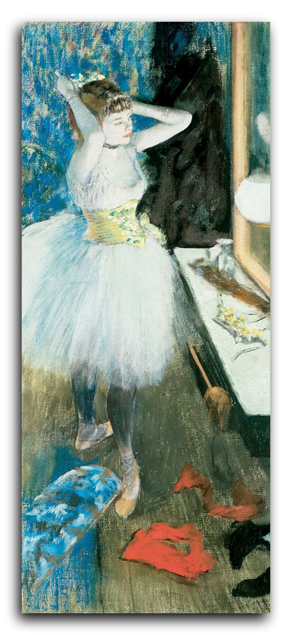 Репродукция 2186 "Танцовщица в раздевалке (1879)" фото 1