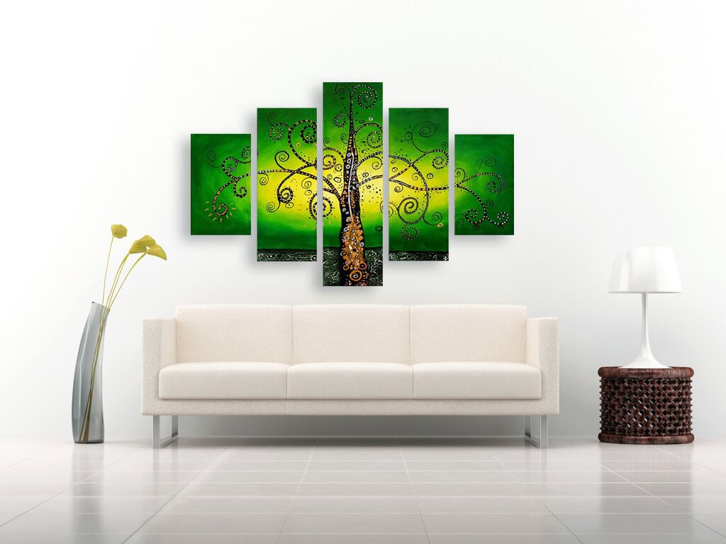 Модульная картина 331 "Денежное дерево" фото 2
