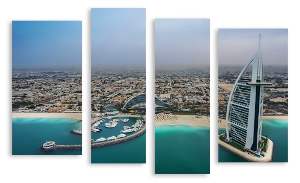Модульная картина 2446 "Дубаи" фото 1
