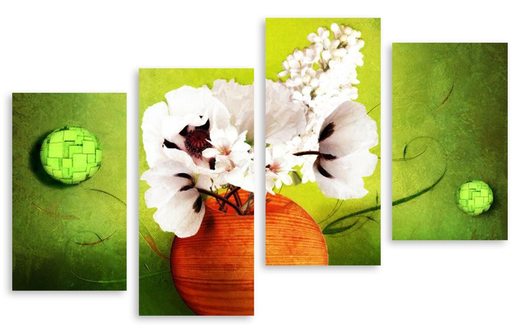 Модульная картина 5033 "Букет весенних цветов" фото 1