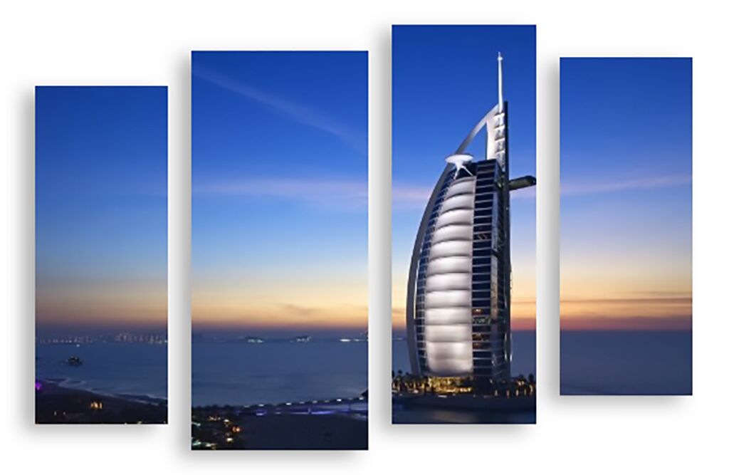 Модульная картина 2852 "Дубаи" фото 1