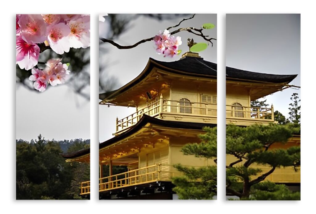 Модульная картина 2932 "Японская весна" фото 1
