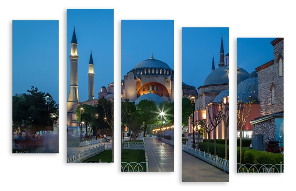 Модульная картина 2170 "Турецкая мечеть" фото 1