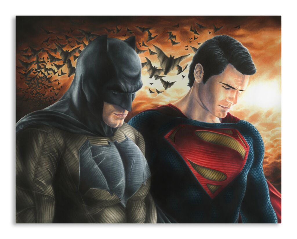 Постер 811 "Бетмен и супермен" фото 1
