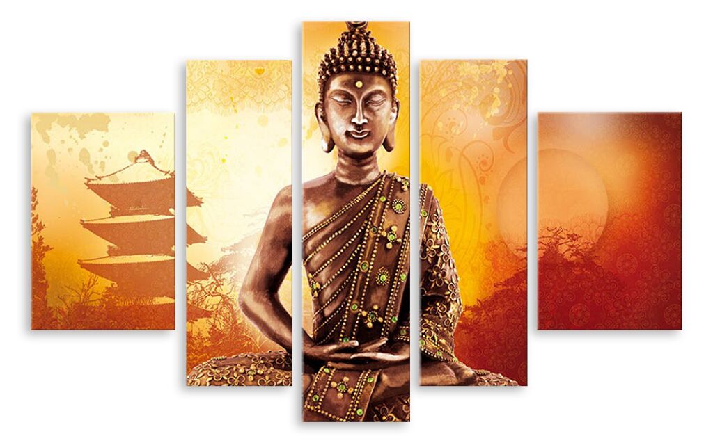 Модульная картина 4652 "Будда" фото 1