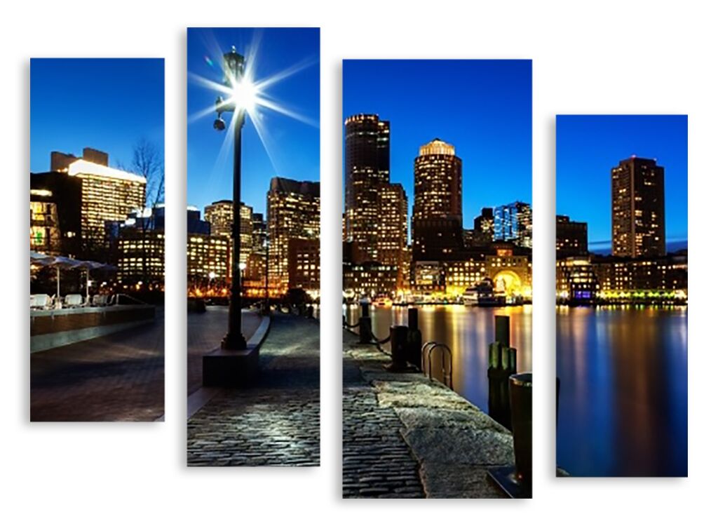 Модульная картина 2656 "Бостон" фото 1