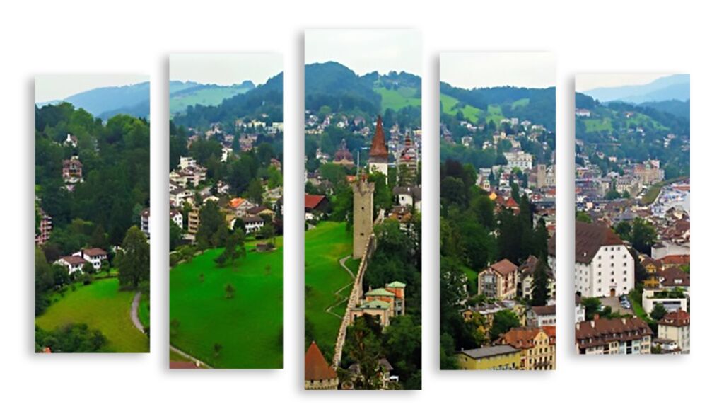 Модульная картина 2917 "Швейцария" фото 1