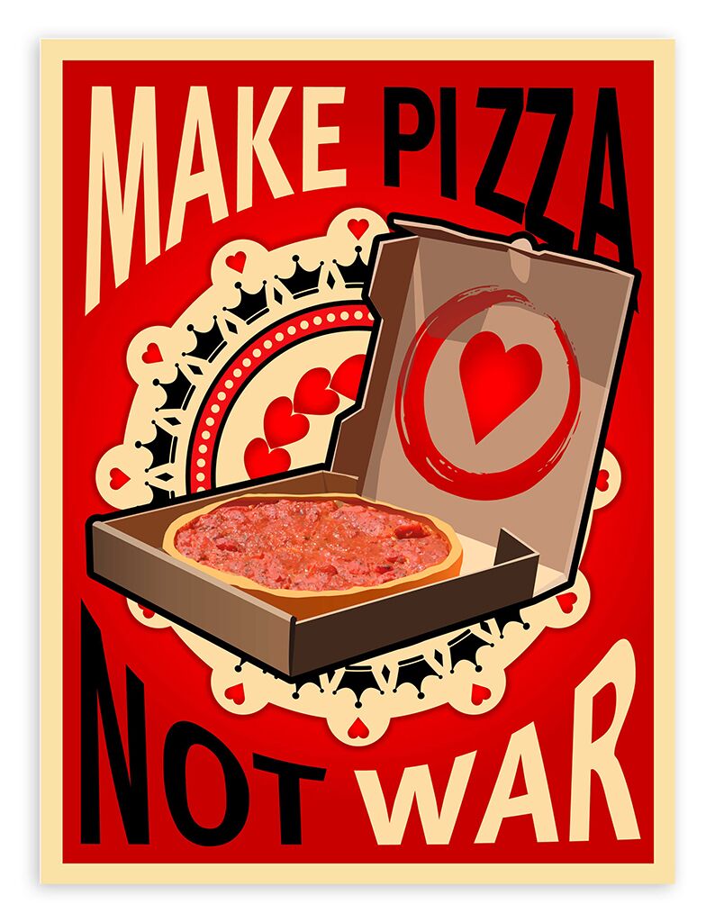 Постер 562 "Make Pizza" фото 1