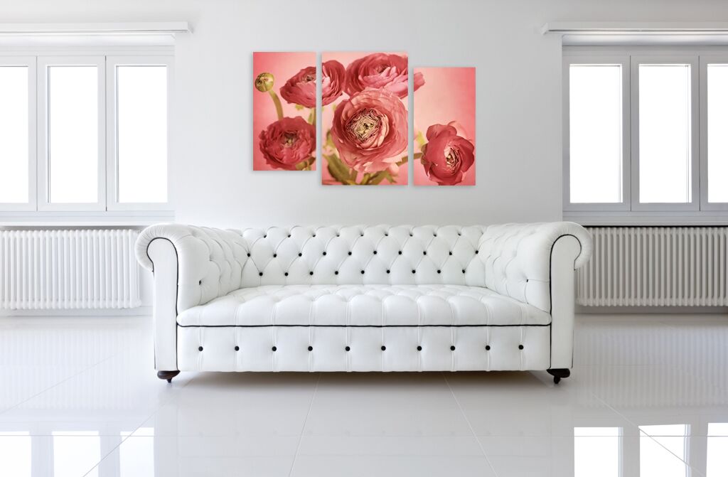 Модульная картина 1813 "Розовые розы" фото 3