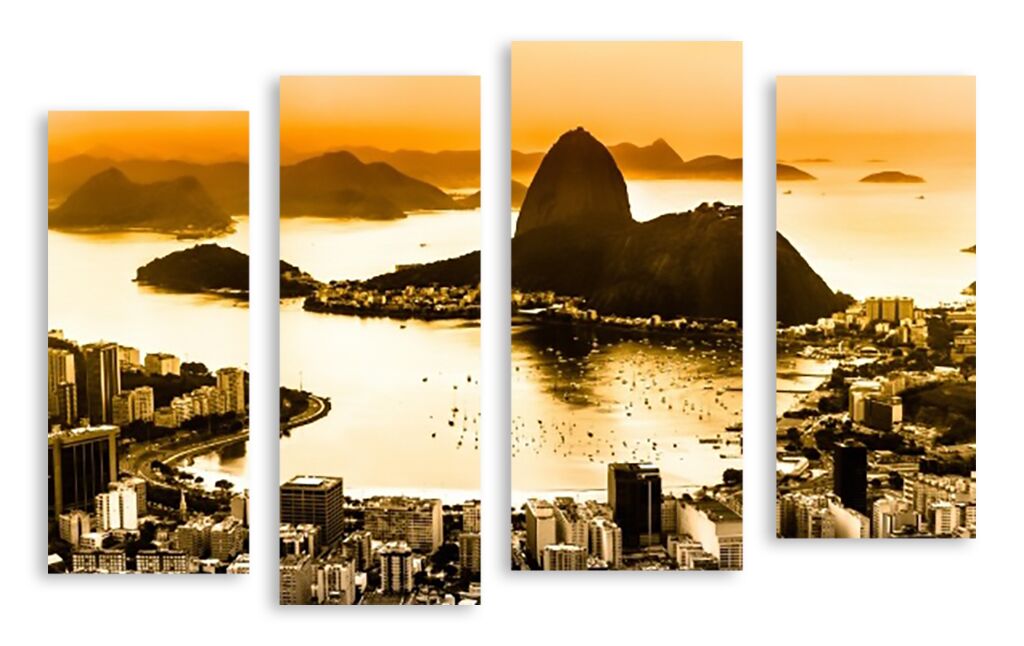 Модульная картина 2580 "Рио" фото 1
