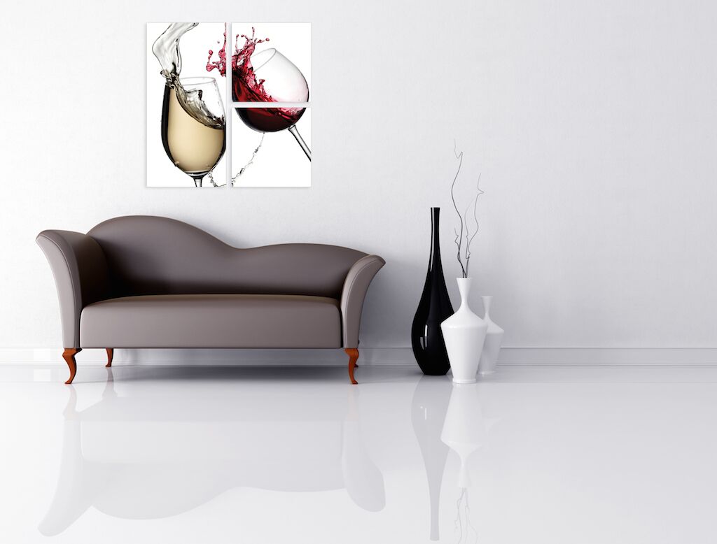 Модульная картина 206 "Бокалы вина" фото 3