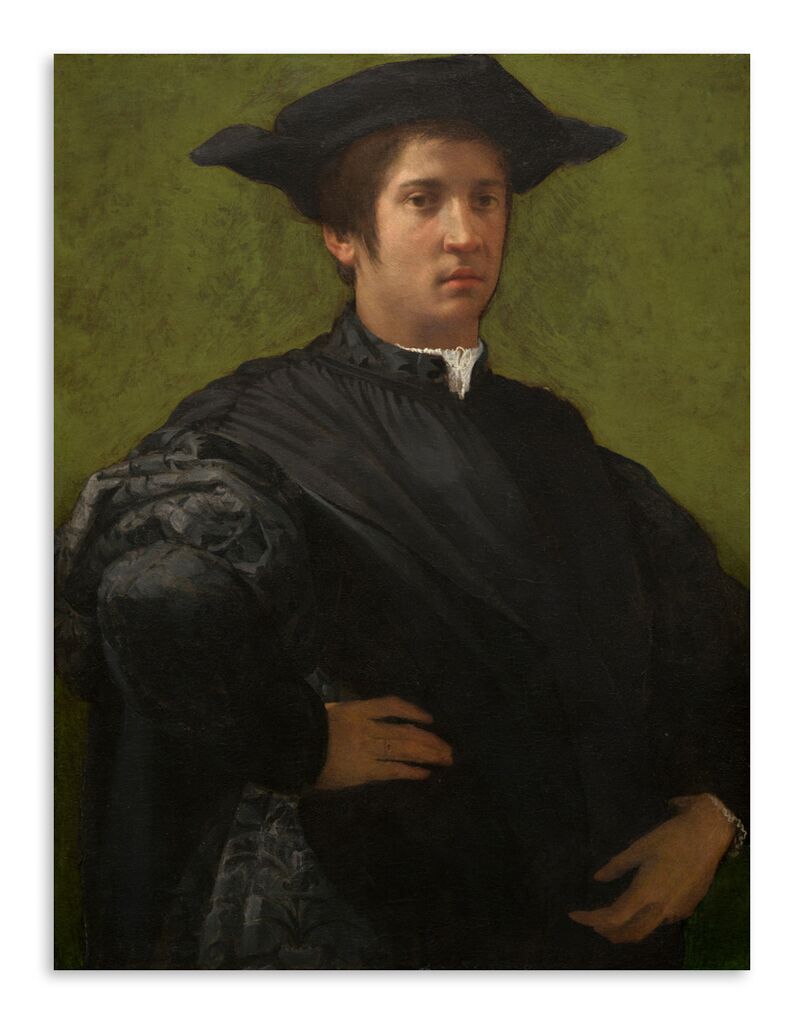 Репродукция 565 "Россо Фиорентино. Портрет мужчины" фото 1