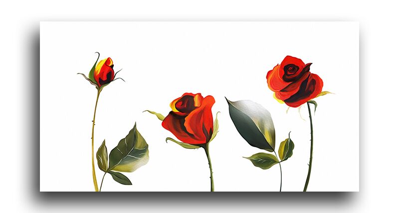 Постер 1415 "Три розы" фото 1